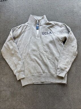 Blue 84 UCLA Gray Quarter-Zip Pullover